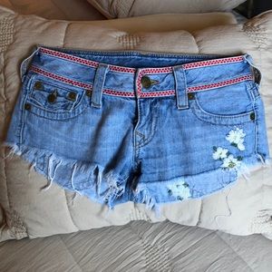 True Religion Jean shorts